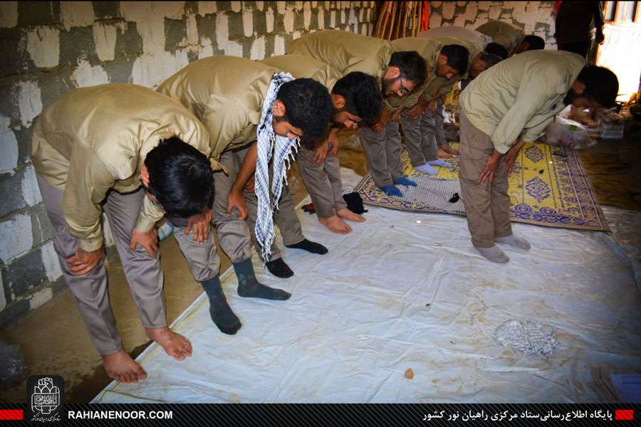 آغاز فضاسازی محیطی یادمان بلفت و دوپازا توسط خادمین شهدا