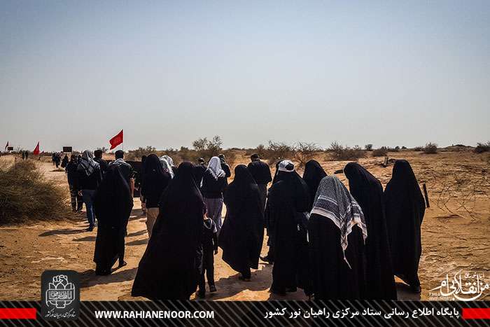 گزارش تصویری/حضور پر شور مردمی در ظهر عاشورا فکه  96