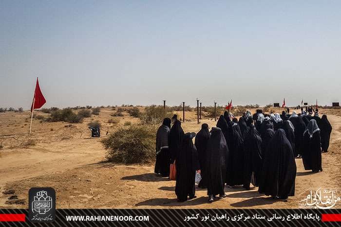 گزارش تصویری/حضور پر شور مردمی در ظهر عاشورا فکه  96