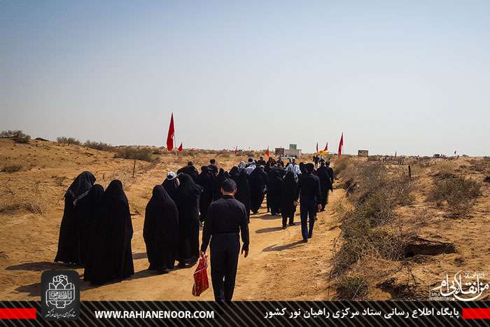 گزارش تصویری/حضور پر شور مردمی در ظهر عاشورا فکه  96