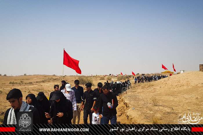 گزارش تصویری/حضور پر شور مردمی در ظهر عاشورا فکه  96