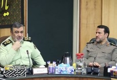 دیدار رئیس ستاد مرکزی راهیان نور کشور با فرمانده نیروی انتظامی جمهوری اسلامی ایران