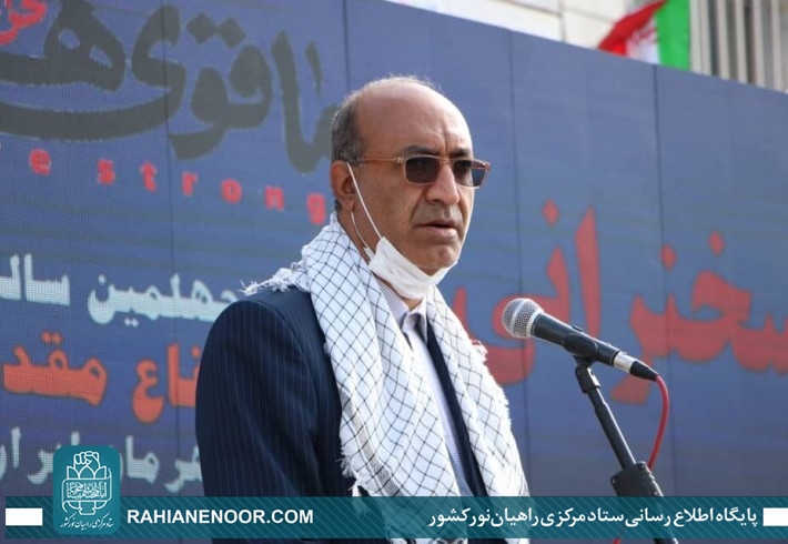 دفاع مقدس کشور را به لحاظ امنیتی بیمه کرد دفاع مقدس کشور را به لحاظ امنیتی بیمه کرد