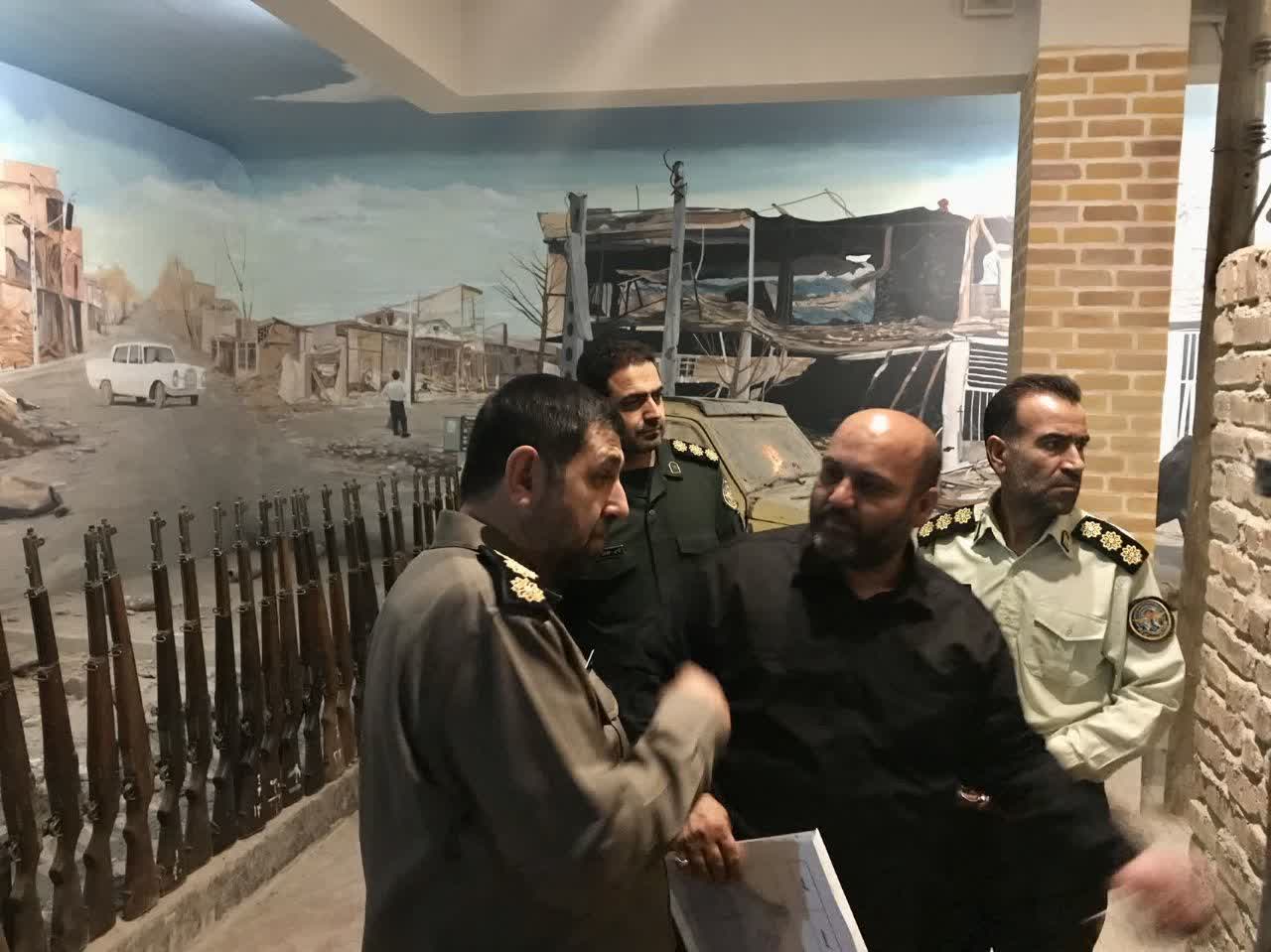 حضور دبیر ستاد مرکزی راهیان نور در مرکز فرهنگی اداره کل حفظ آثار و نشر ارزشهای دفاع مقدس ایلام