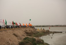 زائر کاروان راهیان نور شهید مدافع حرم شد