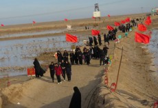 گزارش تصویری اجتماع ۵ هزار نفری دختران راهیان نور در یادمان شلمچه