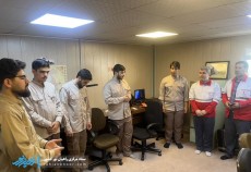 حضور سرپرست جمعیت هلال احمر خوزستان در تحریریه مرکز خبری شهید رهبر  <img src="/images/picture_icon.gif" width="16" height="13" border="0" align="top">