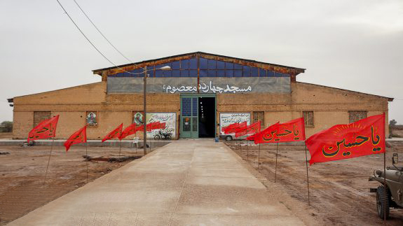 دارخوین میزبان معتکفین در منطقه عملیاتی دفاع مقدس  
