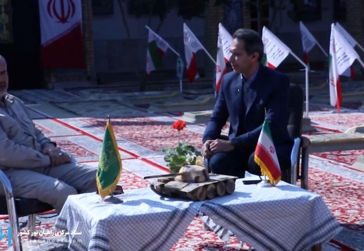 آغاز برنامه سرزمین حماسه سیمای ملی در یادمان شهدای هویزه