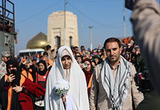 مراسم عقد زوج دانشجوی ارومیه ای در یادمان شهدای والفجر ۸  <img src="/images/picture_icon.gif" width="16" height="13" border="0" align="top">