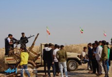 حضور دانش آموزان استان هرمزگان در یادمان دشت ذوالفقاری