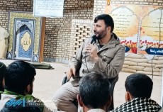 بازدید مسئول کمیته مرکزی خادمین شهدا از یادمان فکه