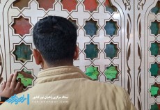 نجوای دانش‌آموزان رفسنجانی با شهدای گمنام  