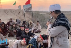 دوره چهارم خادمان نخبه دانش آموزی در یادمان طلائیه  