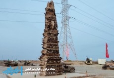 دانشجویان قزوین میهمان یادمان شهدای دشت ذوالفقاری آبادان  