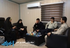 دیدار معاون صدا و سیمای خوزستان با معاونت رسانه ستاد مرکزی راهیان نور