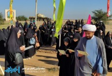 مراسم معنوی ختم قرآن در یادمان فتح المبین