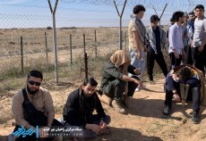 خلوت دانشجویان البرزی با شهدای کانال کمیل