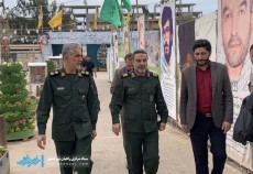 حضور سردار زهرایی در معراج شهدای اهواز