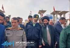 حضور سرداران کارگر و رادان در یادمان شهدای فتح المبین
