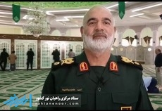 بازدید فرمانده قرارگاه کربلا از یادمان شهدای شلمچه