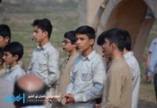 اجرای گروه سرود مصباح در یادمان فکه  