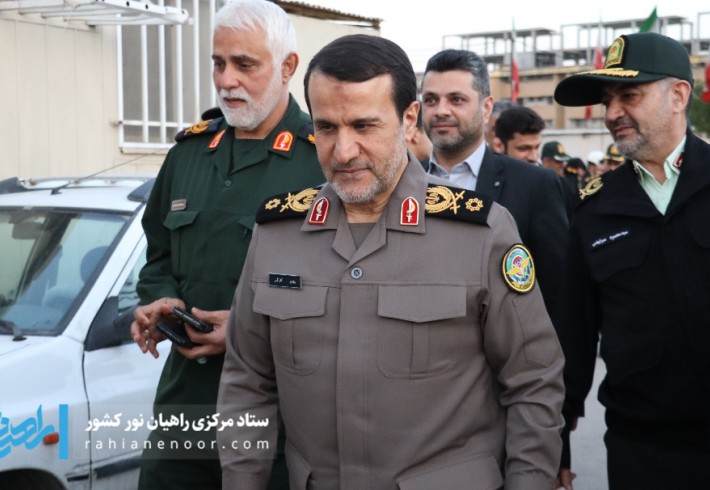 بازدید رئیس ستاد مرکزی راهیان نور از قرارگاه جنوب کشور