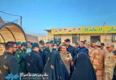 حضور سرداران کارگر و رادان در یادمان شهدای شلمچه