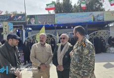 بازدید دبیر ادوار راهیان نور از یادمان های شهدا
