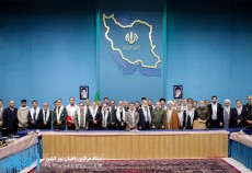 دیدار اعضای شورای سیاست‌گذاری راهیان نور با رئیس‌جمهور